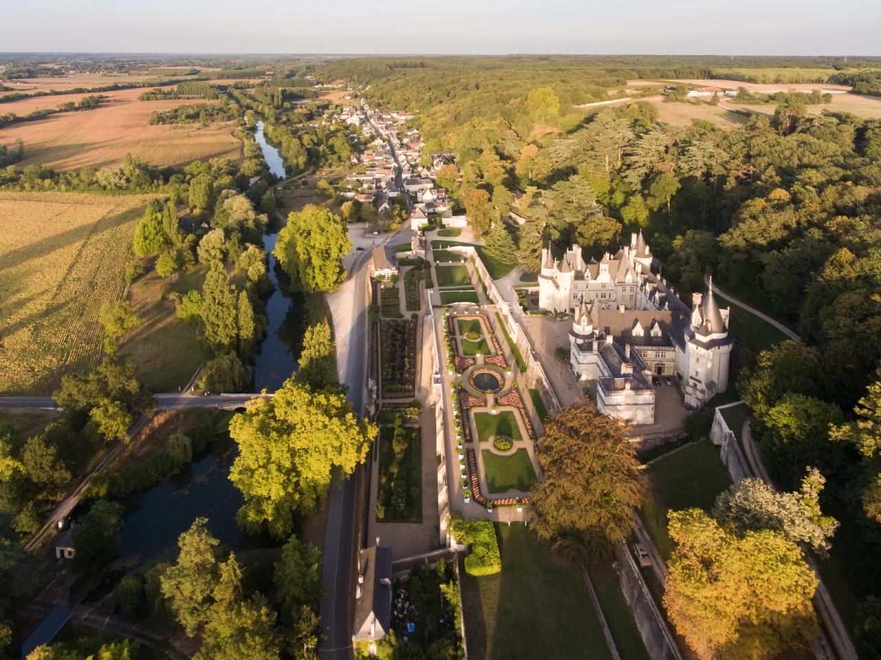Vallée de l'Indre et château de Rigny-Ussé©N. Van Ingen