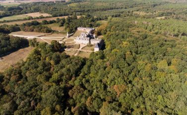 Forêt et château de Gizeux©N. Van Ingen