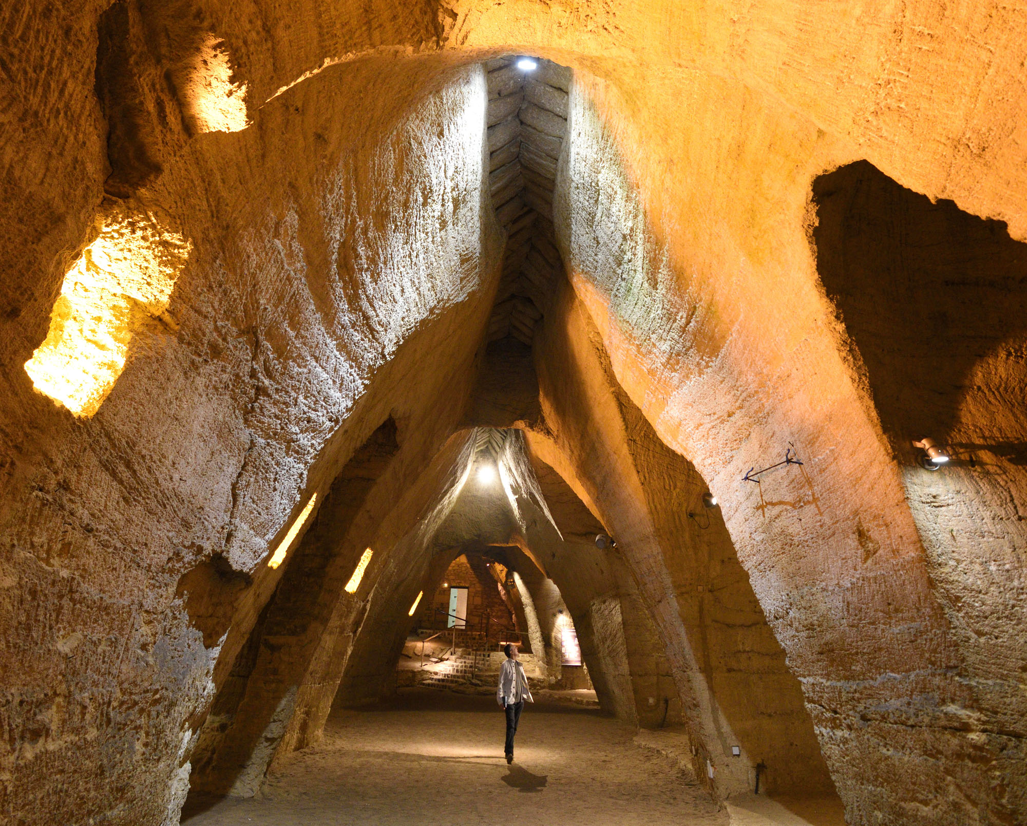 Cave cathédrale à Doué-en-Anjou